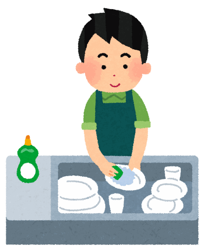 寝かしつけで寝落ちして夜中に起きる。深夜2時に皿洗いしていた我が家が、アラームを12時にセットした話