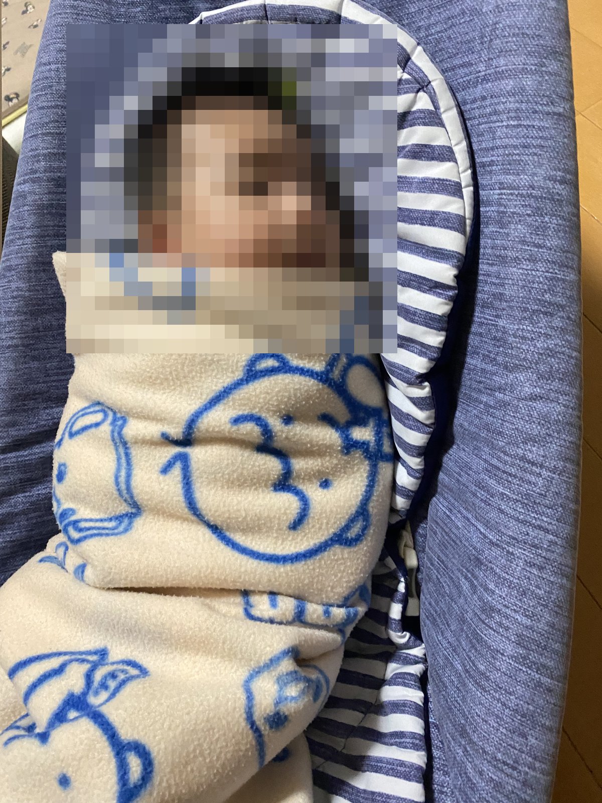 抱っこの限界はバウンサーが救ってくれた｜揺らして落ち着かせてから眠らせる方法
