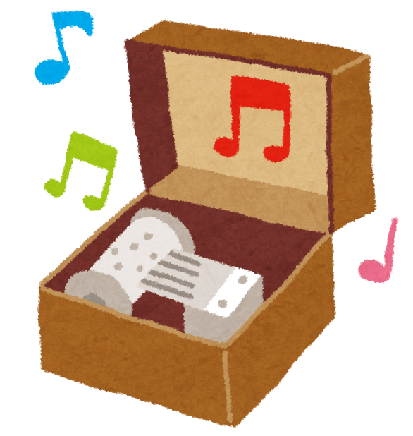 ぐずって寝ない夜に、オルゴールの音で落ち着いて寝てくれた話